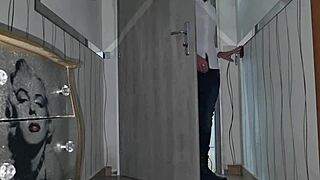 Italian stud jerks his huge cock till he explodes hard... listen to him moan!