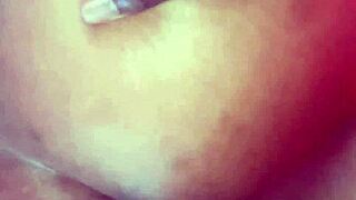 African wet pussy stretched wide by massive bbc