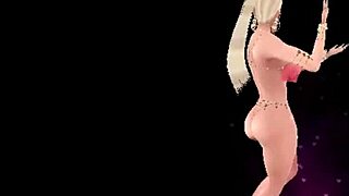 Dan�a Do Ventre Sways With Erotic Belly Dance Allure