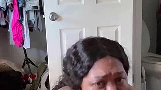 her sloppy wet spit feels so good on my cock this morning