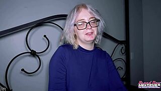 Platinum Blonde Coed Annie Archer Bj And Wet Muff Pounding