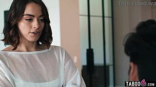 big ass sophia burns rides ex-friend's boyfriend cowgirl surprise!