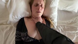 i couldn't resist sharing that cramped hotel bed with my flirty step-sis next door...