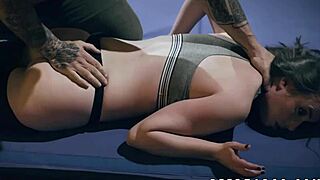 casey calvert wrestles then gets her ass wrecked by derrick pierce