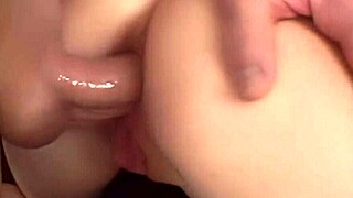 Brooklyn night bends over bed for hardcore assfucking with gaping stretch in heels