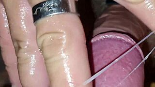italian guy jerks massive oiled cock twice moaning hard in shirt