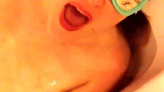 my submissive piss drinking slut gulps every drop after shower blowjob