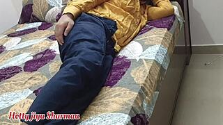 desi stepmom sneaks teen stepson fuck while clueless!!