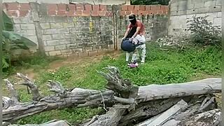 Horny Schoolgirl Craves Cock Sucking in Abandoned House