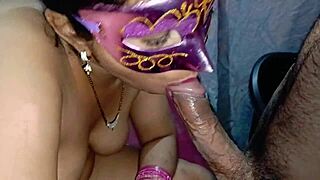 indian bhabhi screams pain from brutal ass fucking creampie