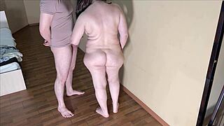 Mature Big Tits Stepmom Blowjobs Cock Then Gets Huge Ass Anal Fucked Hard