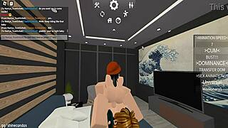 Fucking cute roblox bitch cowgirl riding hard in condo