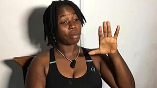 Nigerian model's fat ass steals the casting interview show?