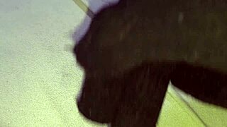 Watch Her Tease That Tight Spot Up Close