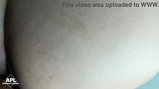 roommate slut no panties horny bent over doggystyle creampie part 2