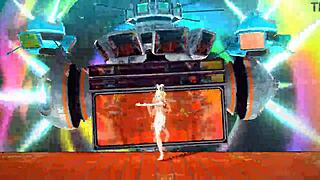 kagamine rin's alien bunny nude mod bares huge tits ass