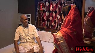 Guru Ji Delivers Intense Sex Treatment to Beautiful Indian Housewife