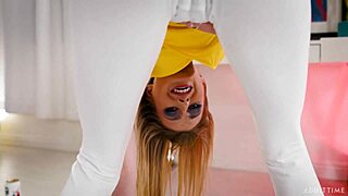 Adriana Chechik's wild lesbian fisting leads to squirting tribbing and face-sitting climaxes
