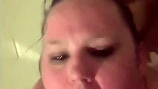 Tinder date gulps my entire monster cock deep