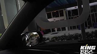 curvy latina rides huge bbc in escalade sloppy deepthroat facial cumshot