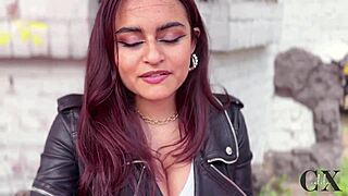 colombian teen 18+ babe i flashed my big natural tits then rode stranger cock public bar bathroom risky cum on tits
