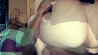 Pigtail Redhead Ranch Whore Rides Big Black Cock POV While Sucking Dominant Partner