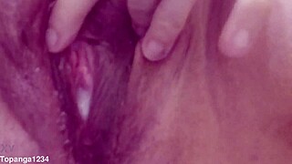 my 38dd natural tits bounce while i vibe to orgasm