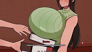 Emma's massive boobs tease in stepsis bubbles and babes parody