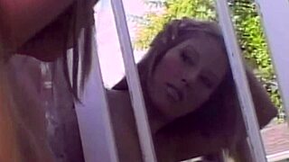Seductive Blonde Strips Outdoor Then Gets Bent Over for Hardcore Pussy Pounding