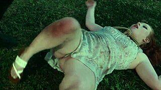 Siren's humiliated submissive slut crawls from lagoon for ass licking and piss swallowing