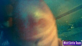 She craves pissing on her tits while sucking cock in the shower full vid