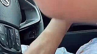 Watch milf flash huge tits cum walk in public!