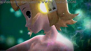 kagamine rin's alien bunny nude mod bares huge tits ass