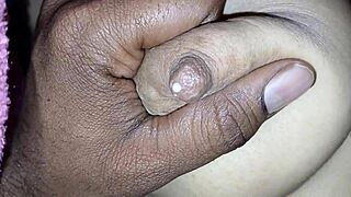 SISTER SHARES BED With BBW Big Tits Fingering