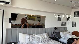 hotwife latina craves bbc pounding in front of meek husband