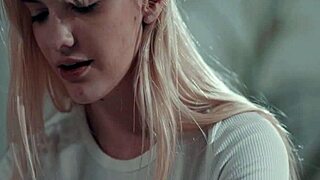 lena paul and sinn sage massage big tits then lick each other's horny wet pussies close up