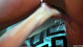 Adriana Chechik's wild lesbian fisting leads to squirting tribbing and face-sitting climaxes