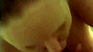 Tinder date gulps my entire monster cock deep