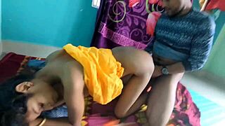 Desi Boyfriend's Intense Passion Fucks Both Sexy Girlfriends Together At Home