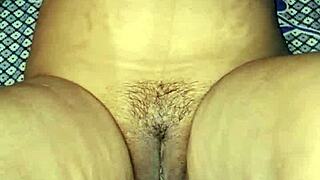 Indian Bhabhi's Wet Pussy Stretched By Huge Dildo In Homemade Fuck