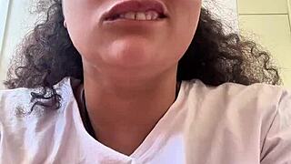 damn this curvy latina's burping farting huge ass tho