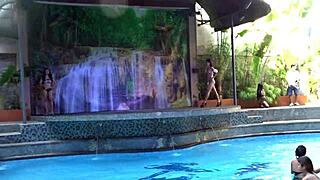 Sexy Filipina Bikini Babes Heat Up Philippines Contest Game