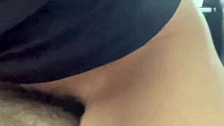petite japanese babe orgasms riding cock cowgirl car sex thrill