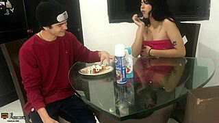Skinny Latina Amateurs Bent Over Deepthroat Blowjob Doggystyle Creampie Cumshot Homemade