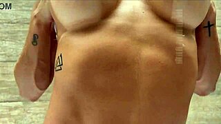 Japanese Cheerleader Flashes Ass and Legs to Muscular Team in Dirty Workout