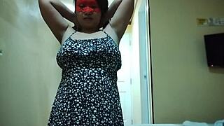 asian milf slurps cock like a cum-hungry slut, toys and facials next