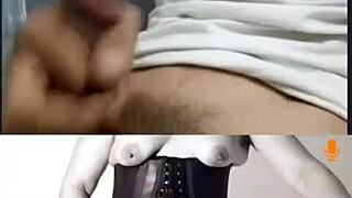 milf sneaks huge dildo play into public webcam chat thrill