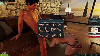 suck this monster cock deep on couch now!