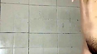 Latina housewife flashes tits panties begging store owner forgiveness
