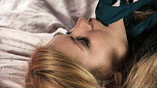 hey blonde delphine, finger that tight pussy till you cum